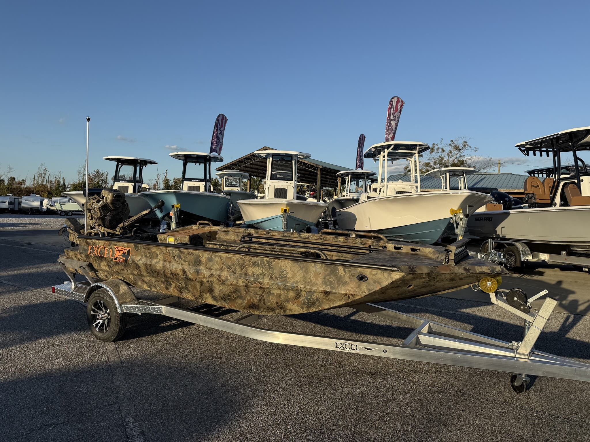 2026 Excel 1754 Shallow Water F4 Pro