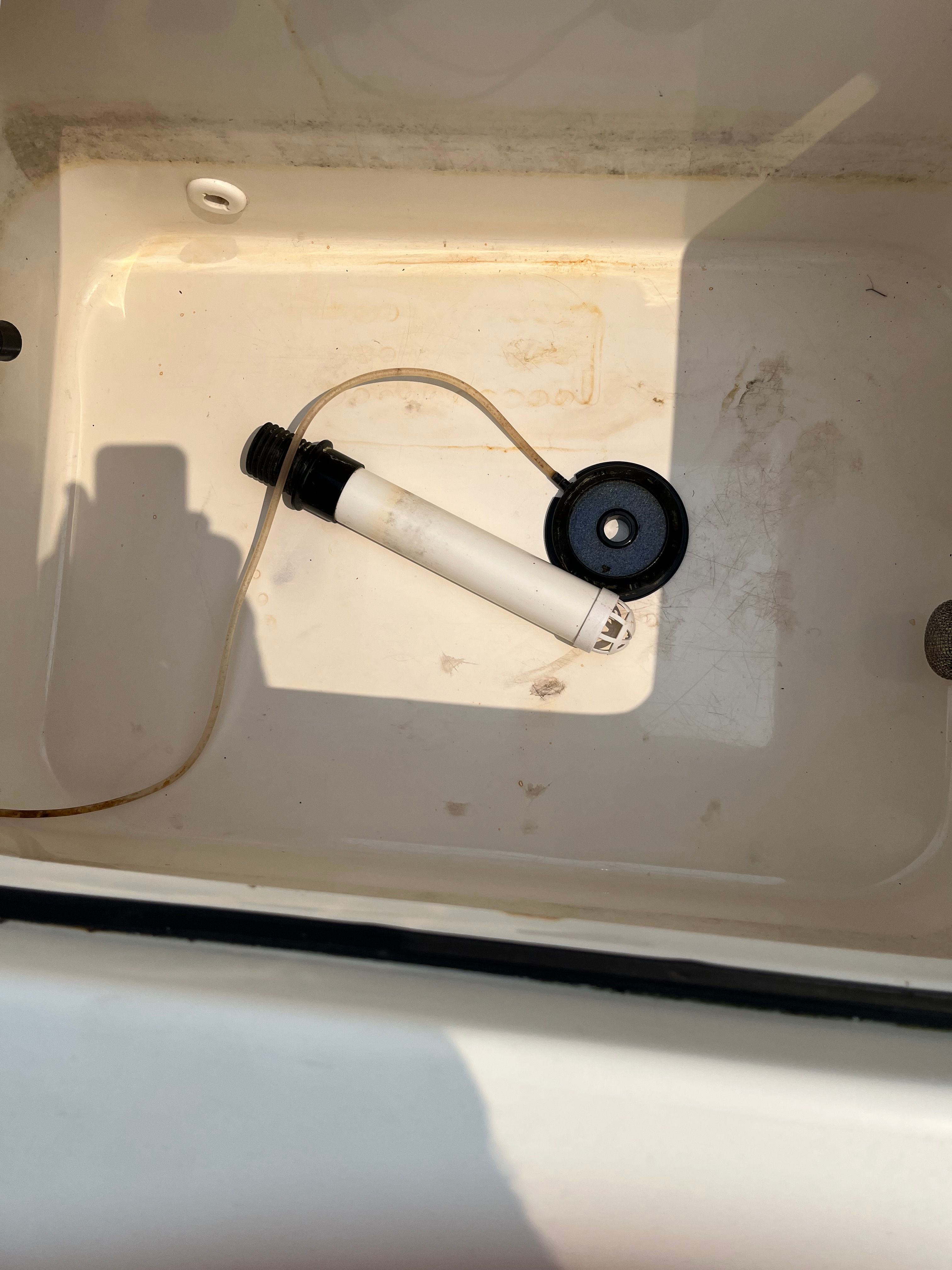Interior of a 2016 Pathfinder 2400 TRS boat.