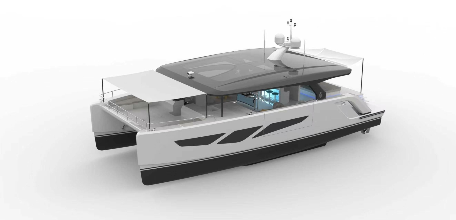2027 Diamond Yachts P55 Power Catamaran - Image 11