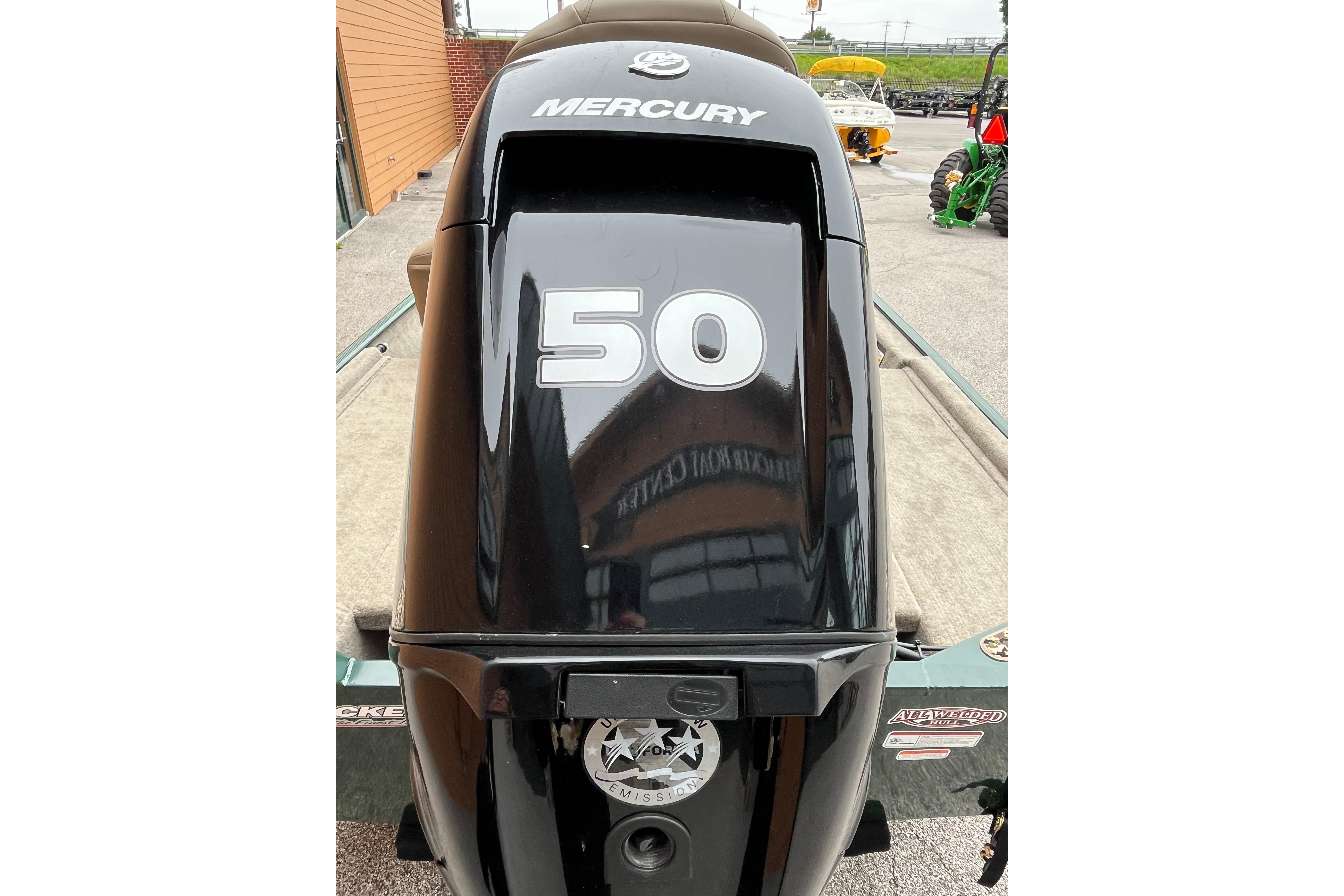 2026 Tracker Bass Tracker Classic Limited with Mercury 50 horsepower engine.