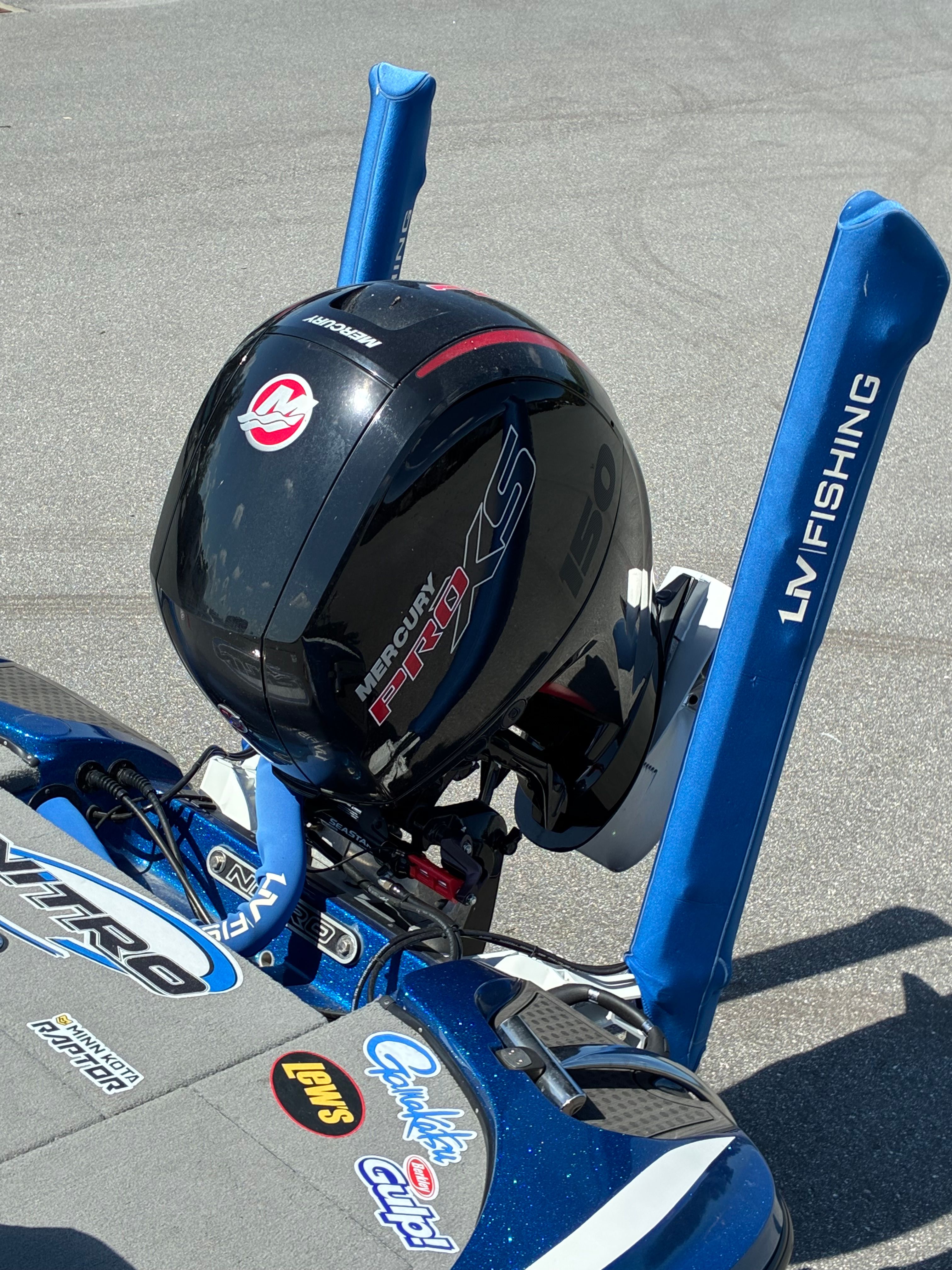 2024 Nitro Z18 Pro with Mercury engine and fishing gear.