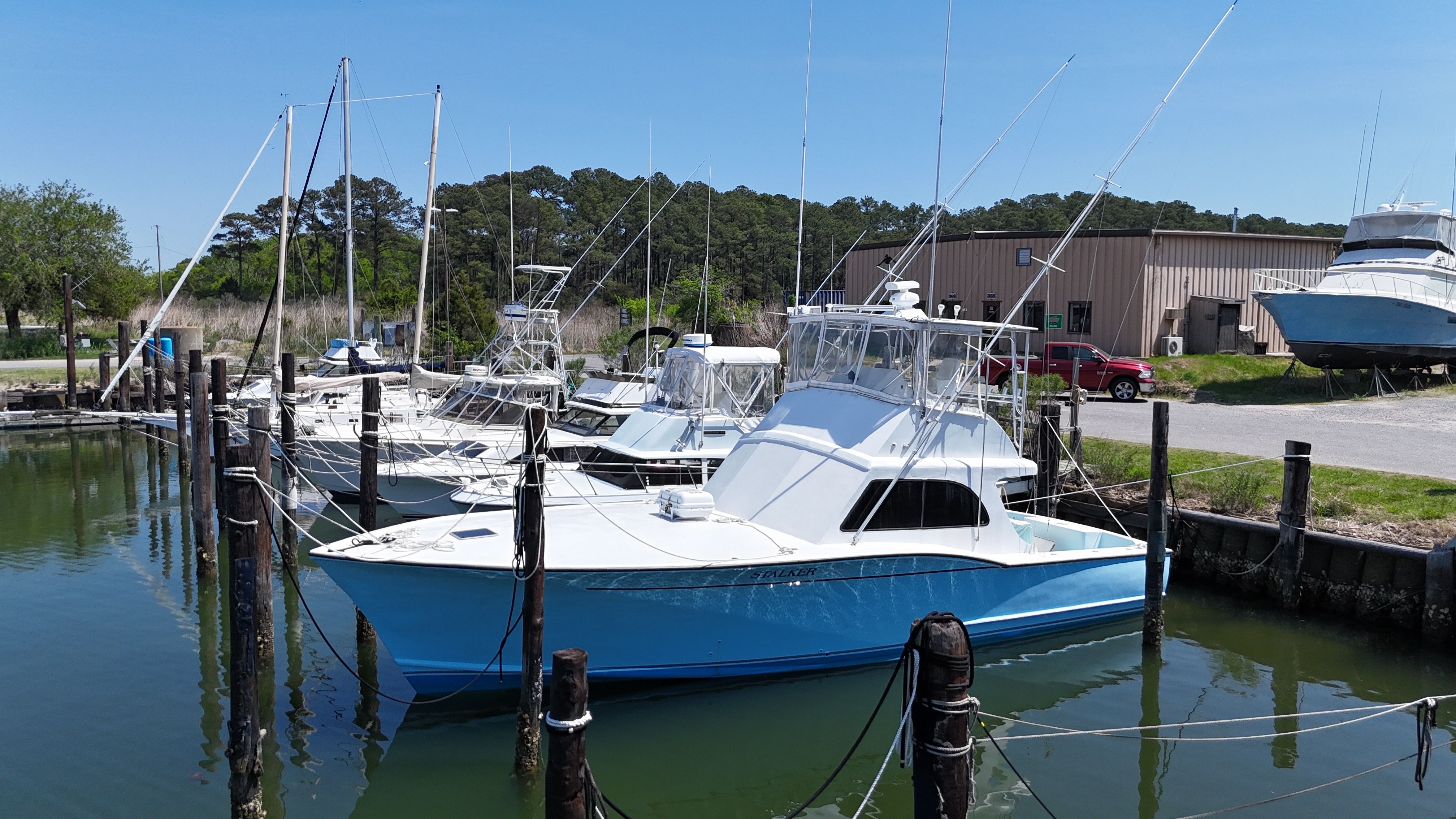 1983 Custom Carolina Buddy Harris 44 Sport Fish
