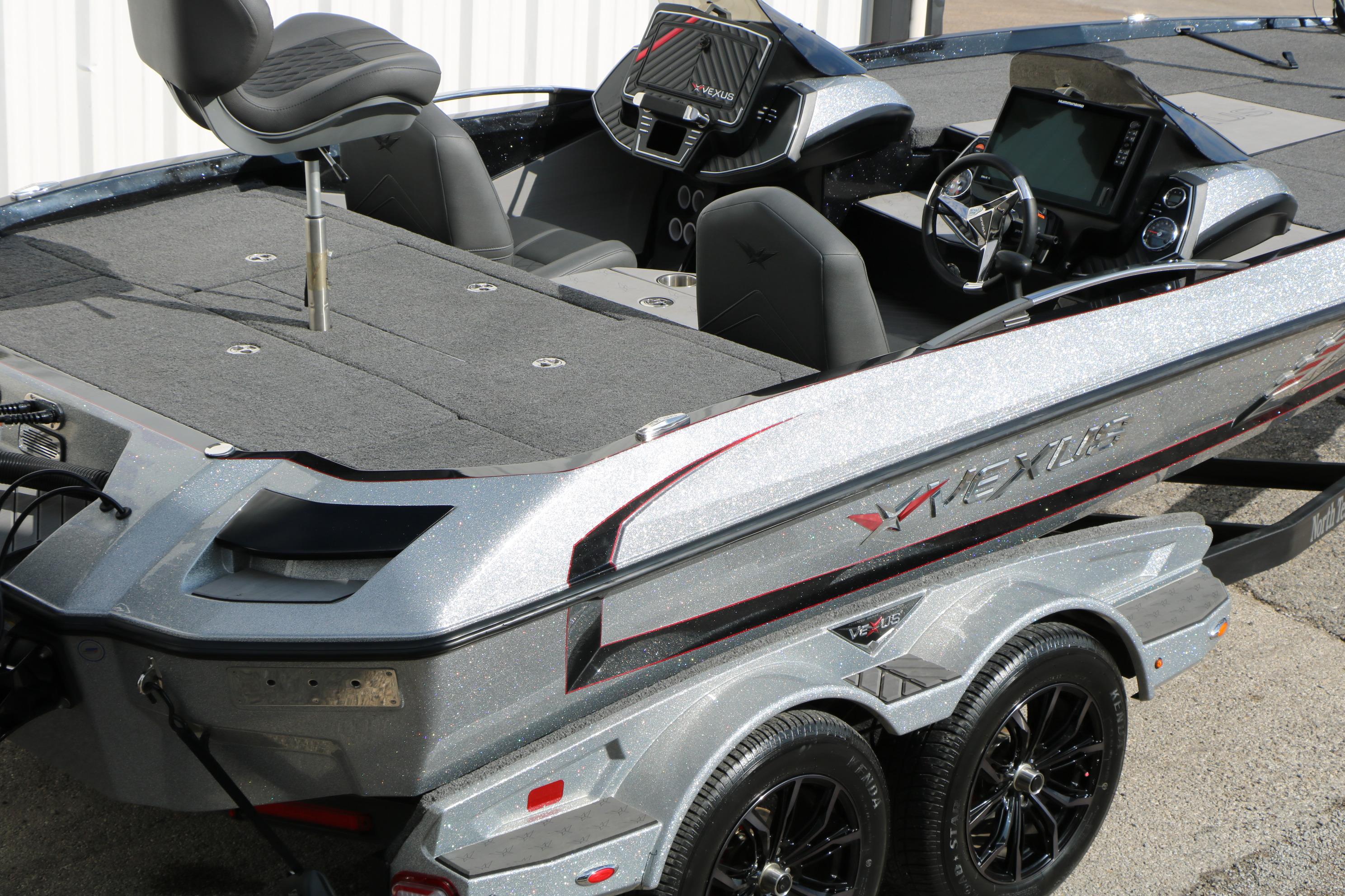 2022 Vexus VX21 boat with sleek design and modern interior features.