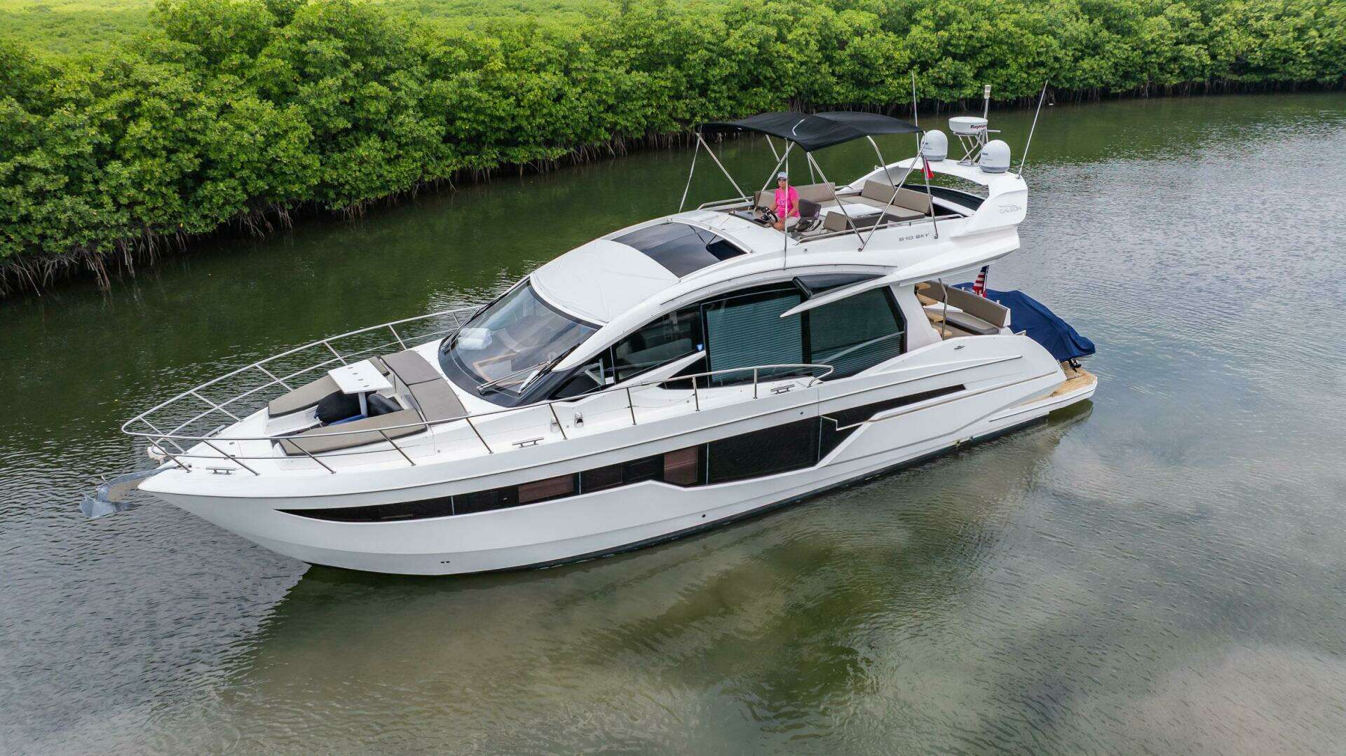 2017 Galeon 510 Skybridge - Image 50