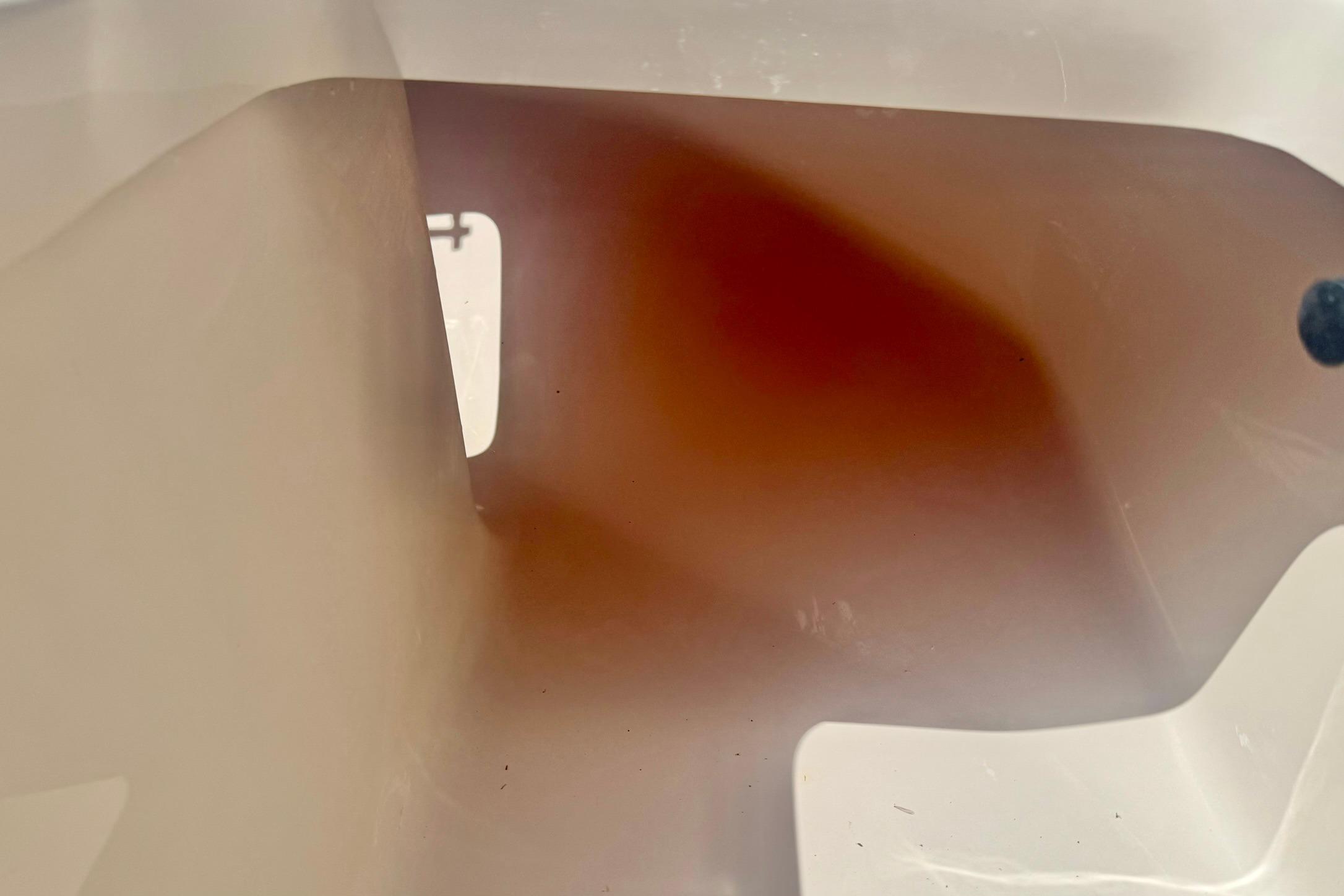Interior view of a 2026 Carolina Skiff 21 Ultra Elite boat, showcasing design details.