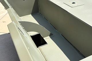 2025 Tracker Grizzly 2072 Utility boat interior, showcasing durable construction and spacious design.