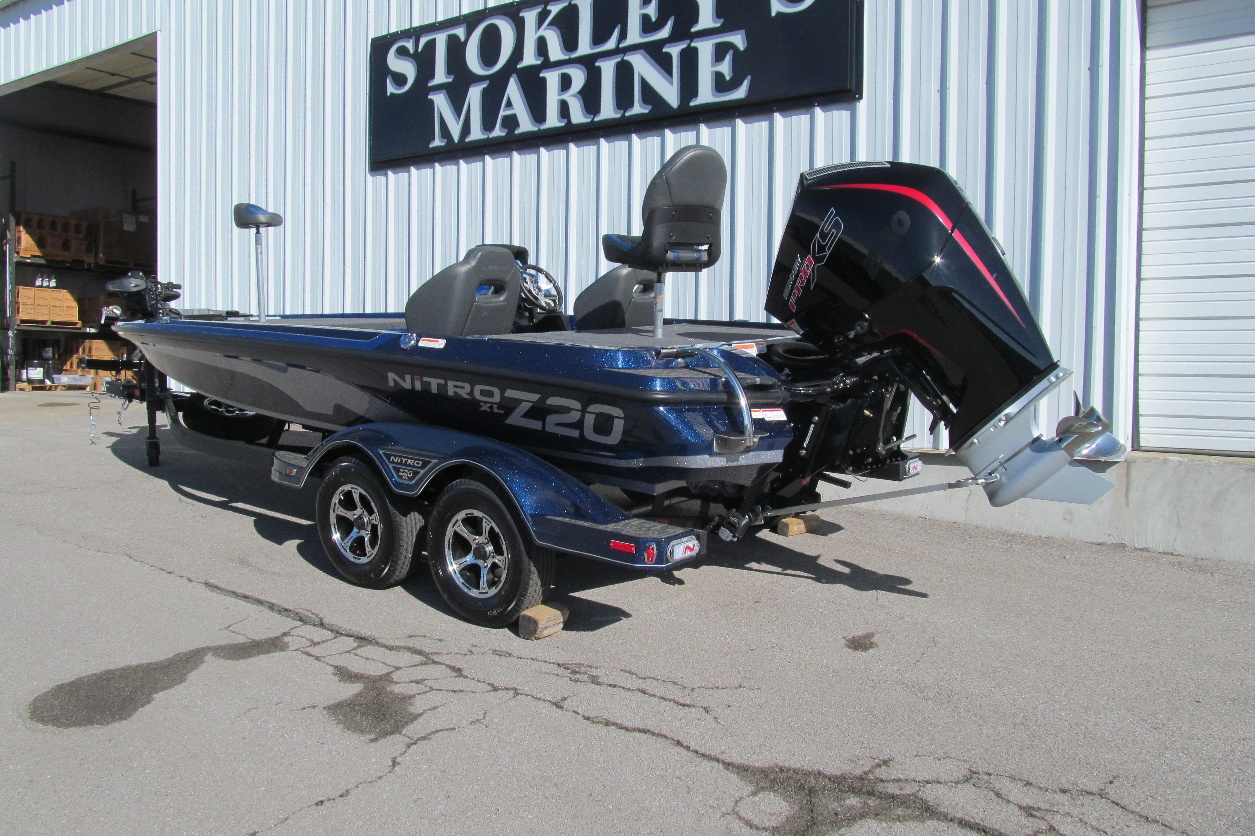 2026 Nitro Z20 XL Pro boat at Stokley's Marine dealership.