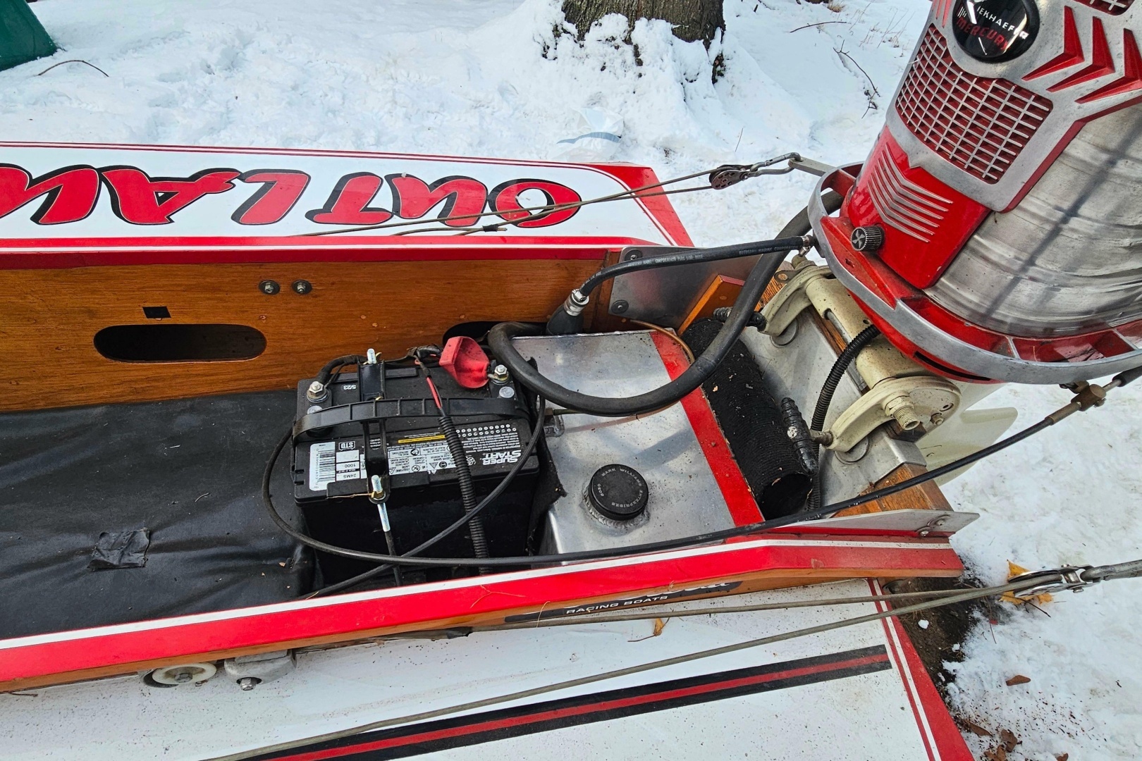 1987 Custom 13' De Silva F Class Akly Race Boat - Image 9