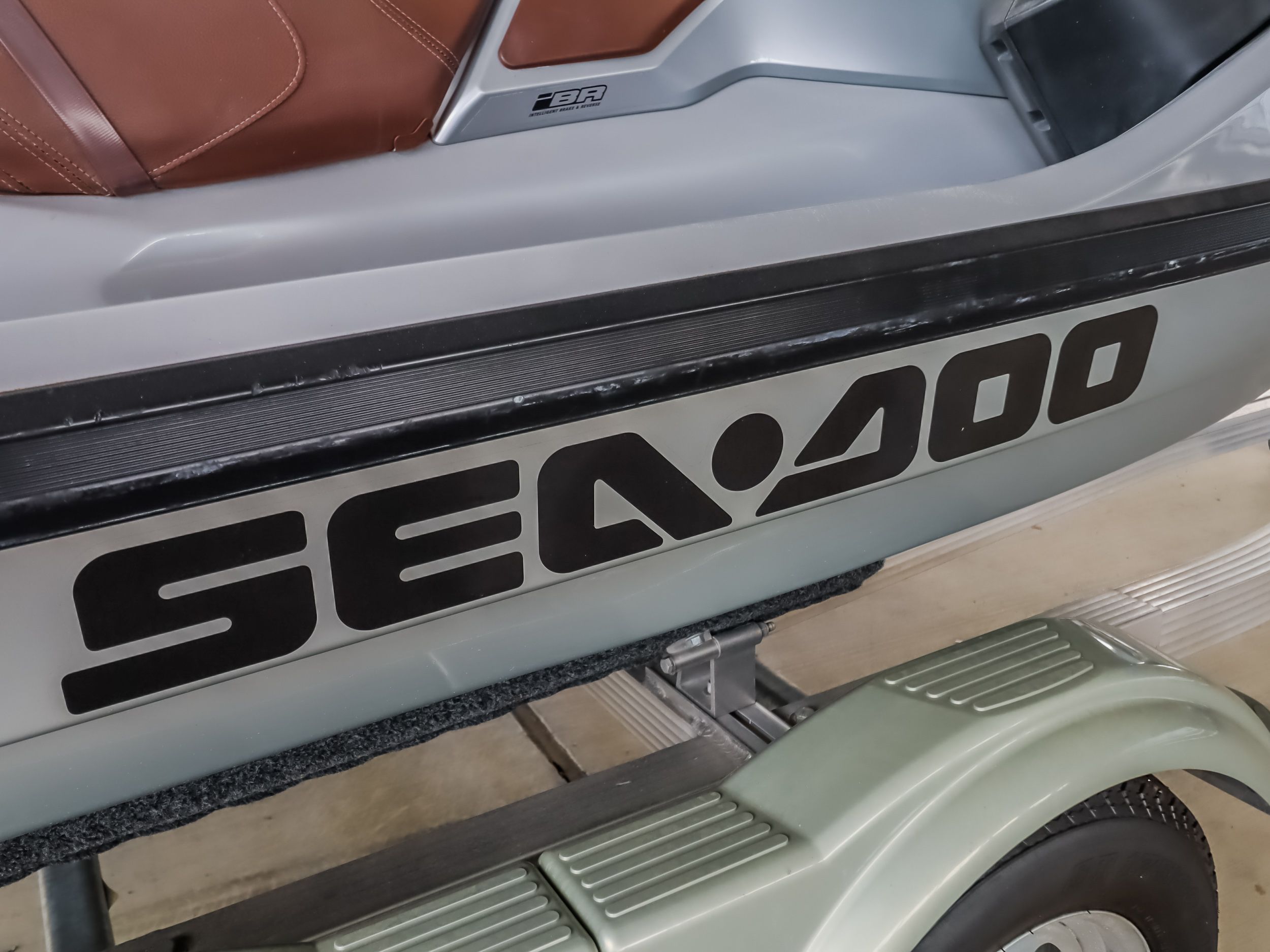2018 Sea-Doo GTX300 jet ski on trailer.
