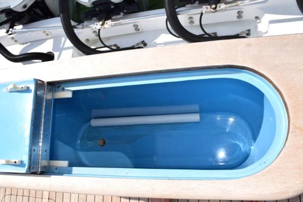 Transom livewell