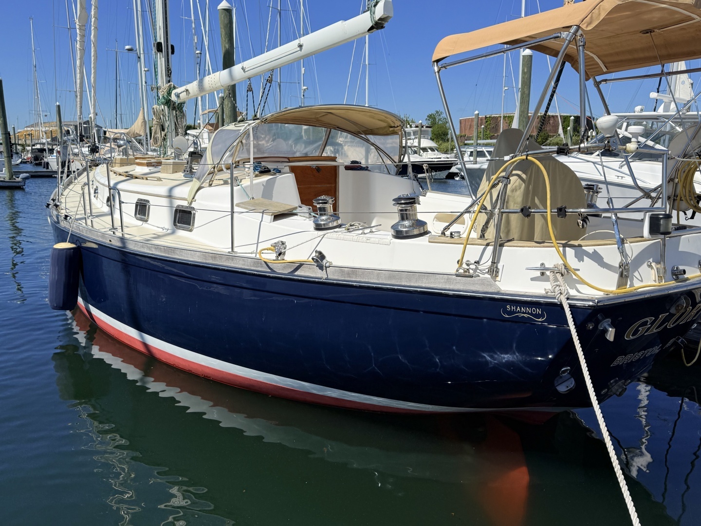 2001 Shannon 43 Cutter - Image 3