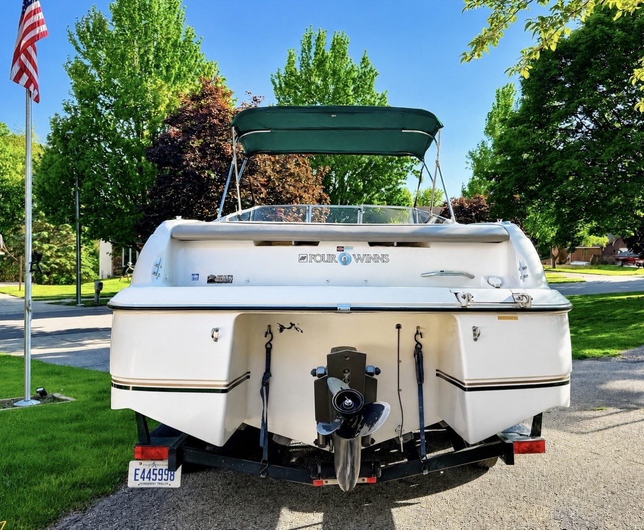 1996 Four Winns 245 SunDowner - Image 13