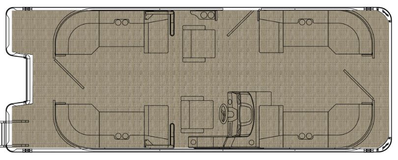 2027 Bentley Pontoons 223 LEGACY NAVIGATOR - 3