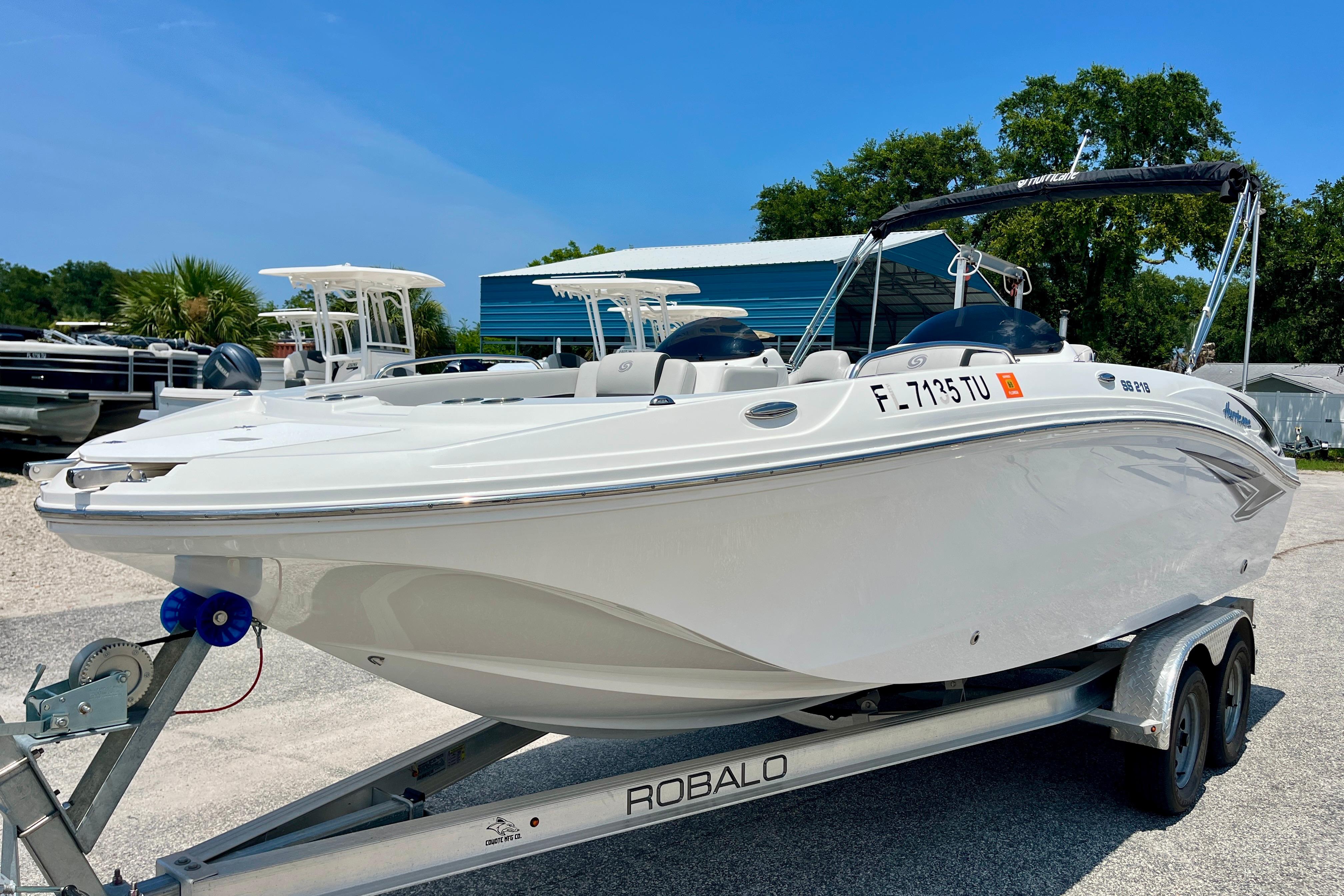 2024 Hurricane Sundeck Sport 218 OB