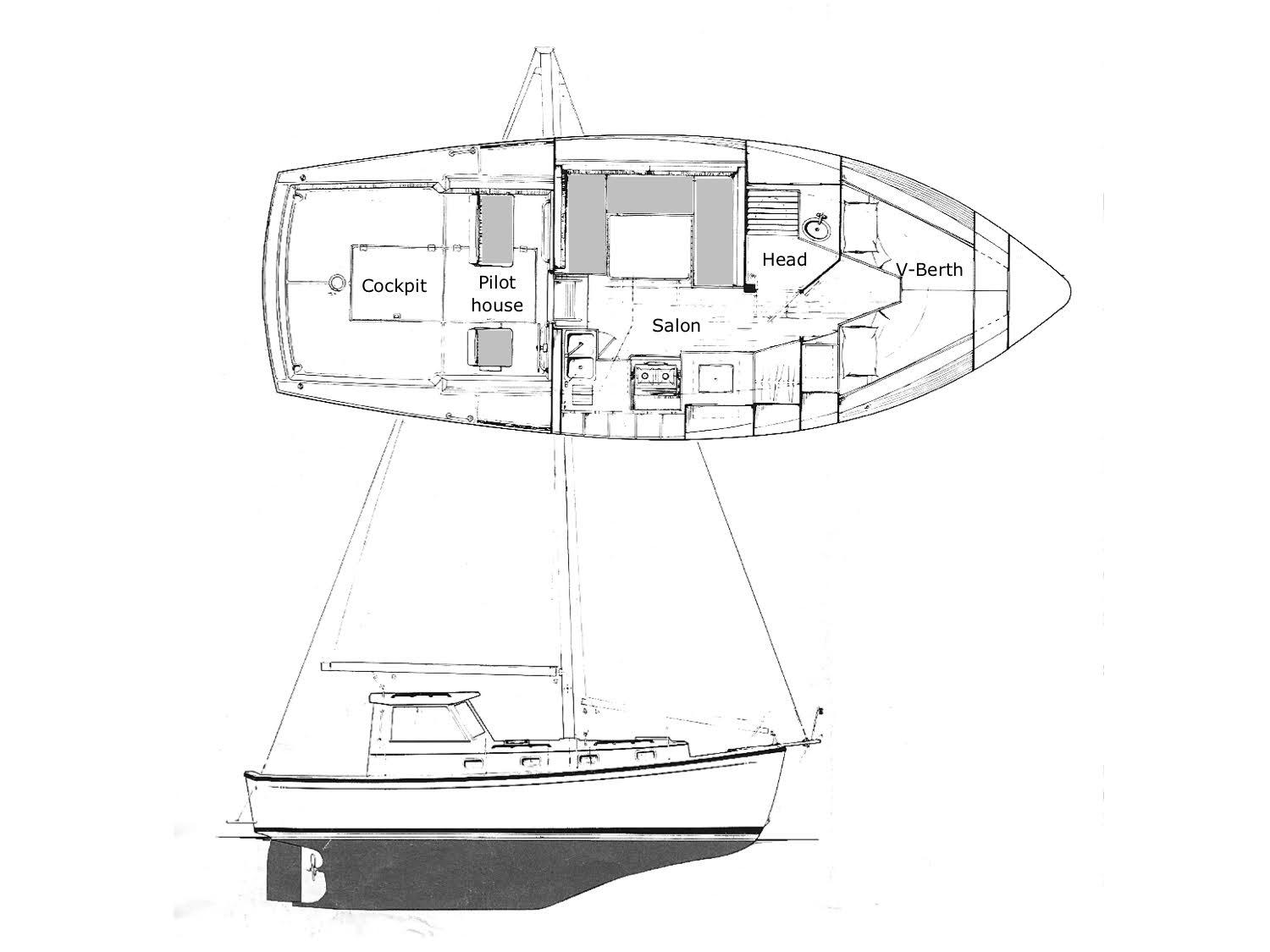1989 Cape Dory MS300 - 41