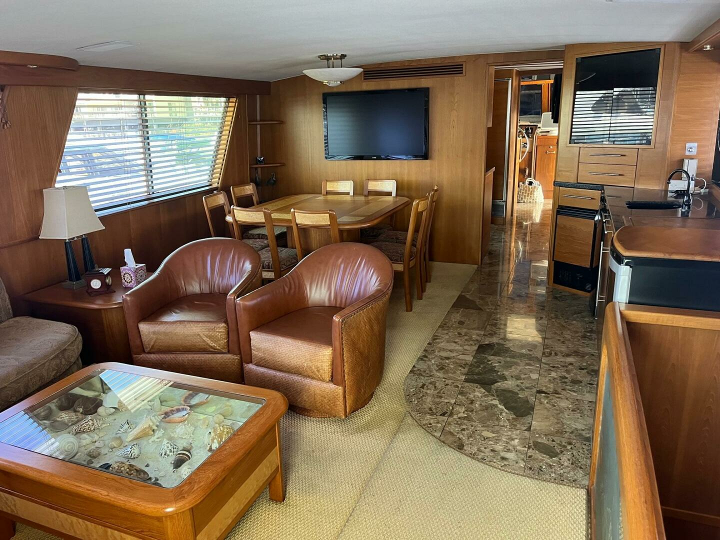 1986 Hatteras 70' Cockpit Motor Yacht - Image 34