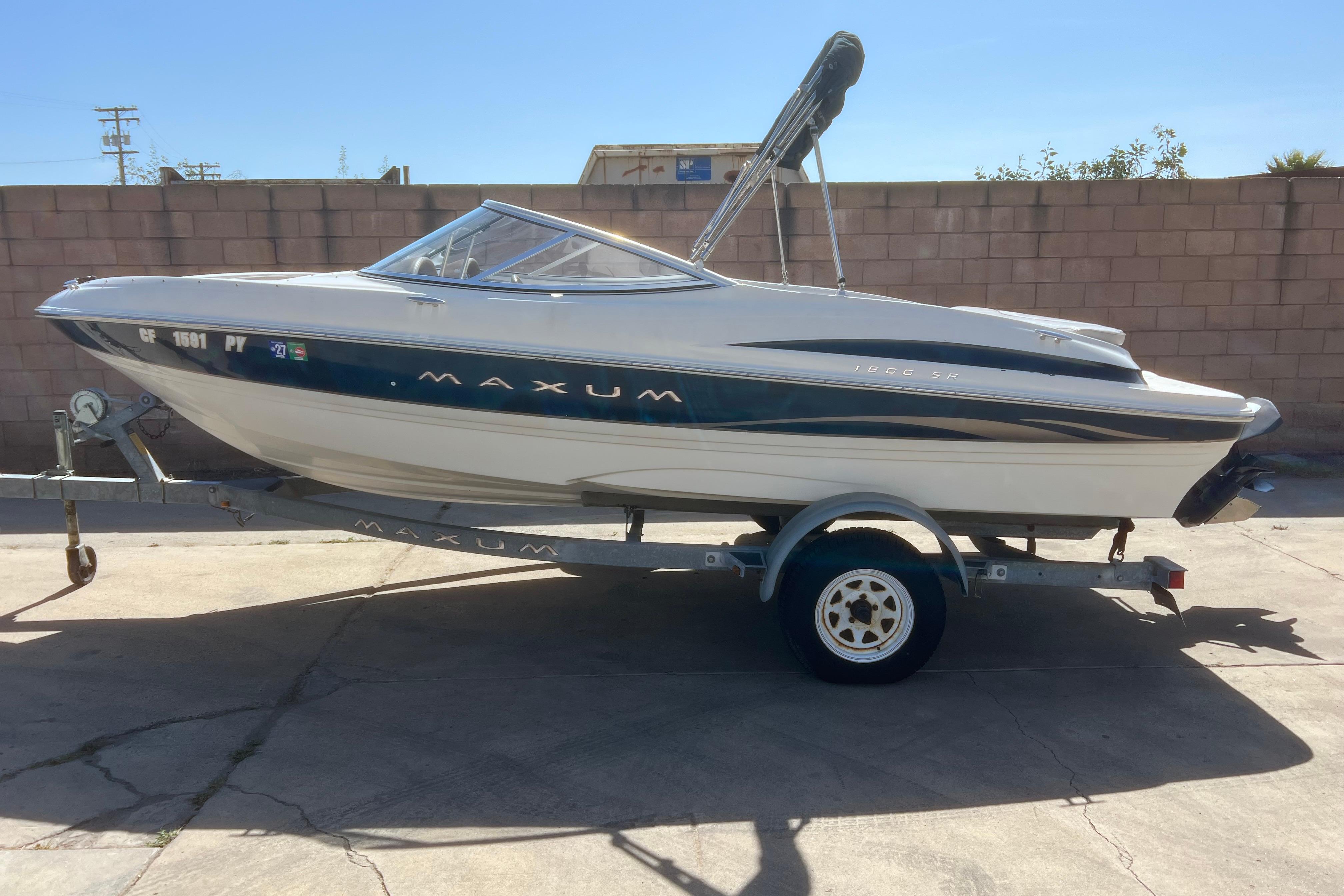 2002 Maxum 1800 SR