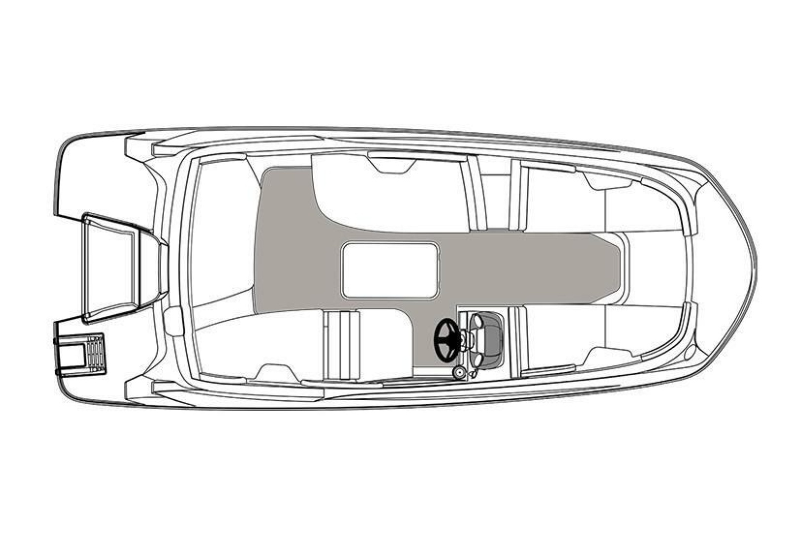 2020 Hurricane SunDeck Sport 185 OB - Image 2