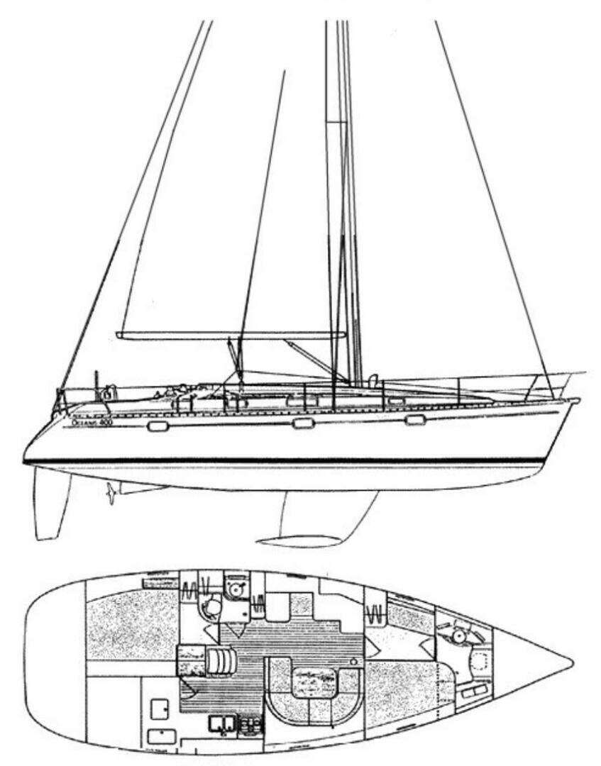 1993 Beneteau Oceanis 400 - Image 22