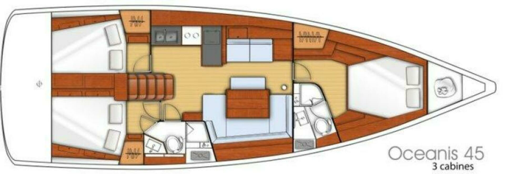 2017 Beneteau Oceanis 45 - Image 30