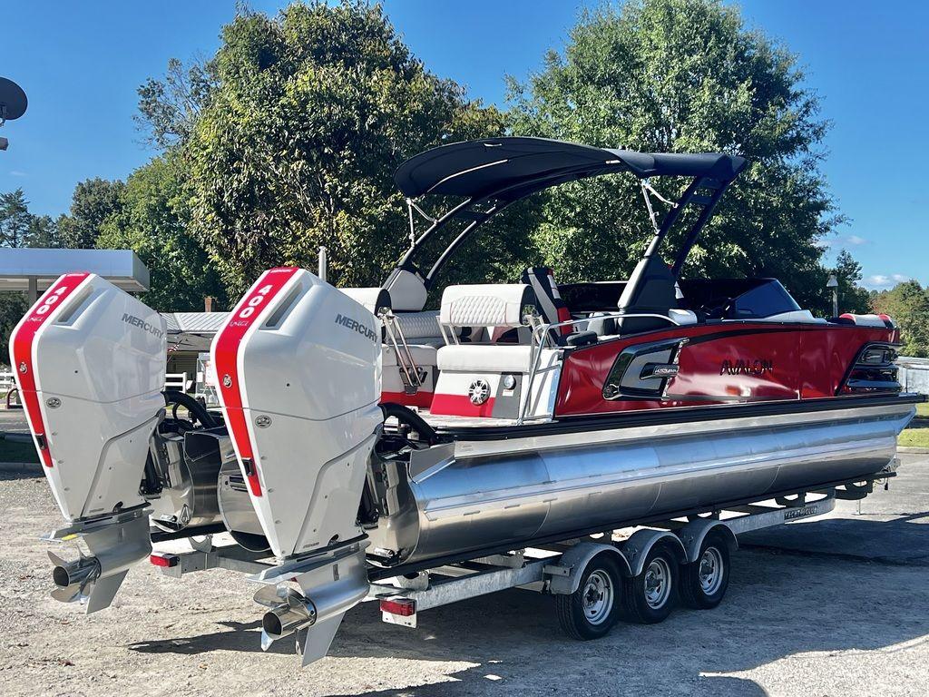 2025 Avalon Excalibur LTD 25' Quad Lounge Windshield - Triple Toon TWIN - IN STOCK - 6