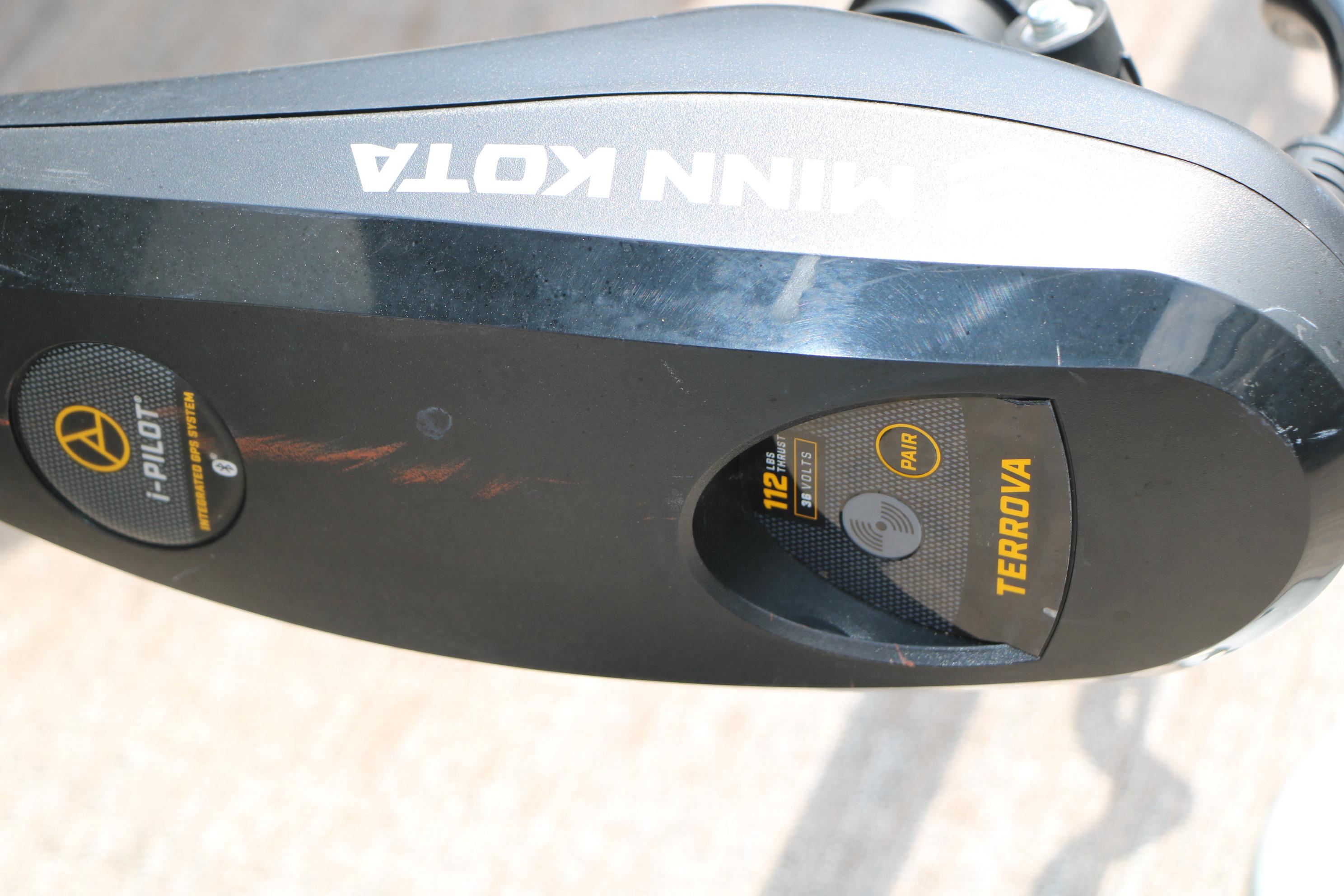 Minn Kota Terrova trolling motor with i-Pilot feature on a 2021 Ranger 223FC boat.