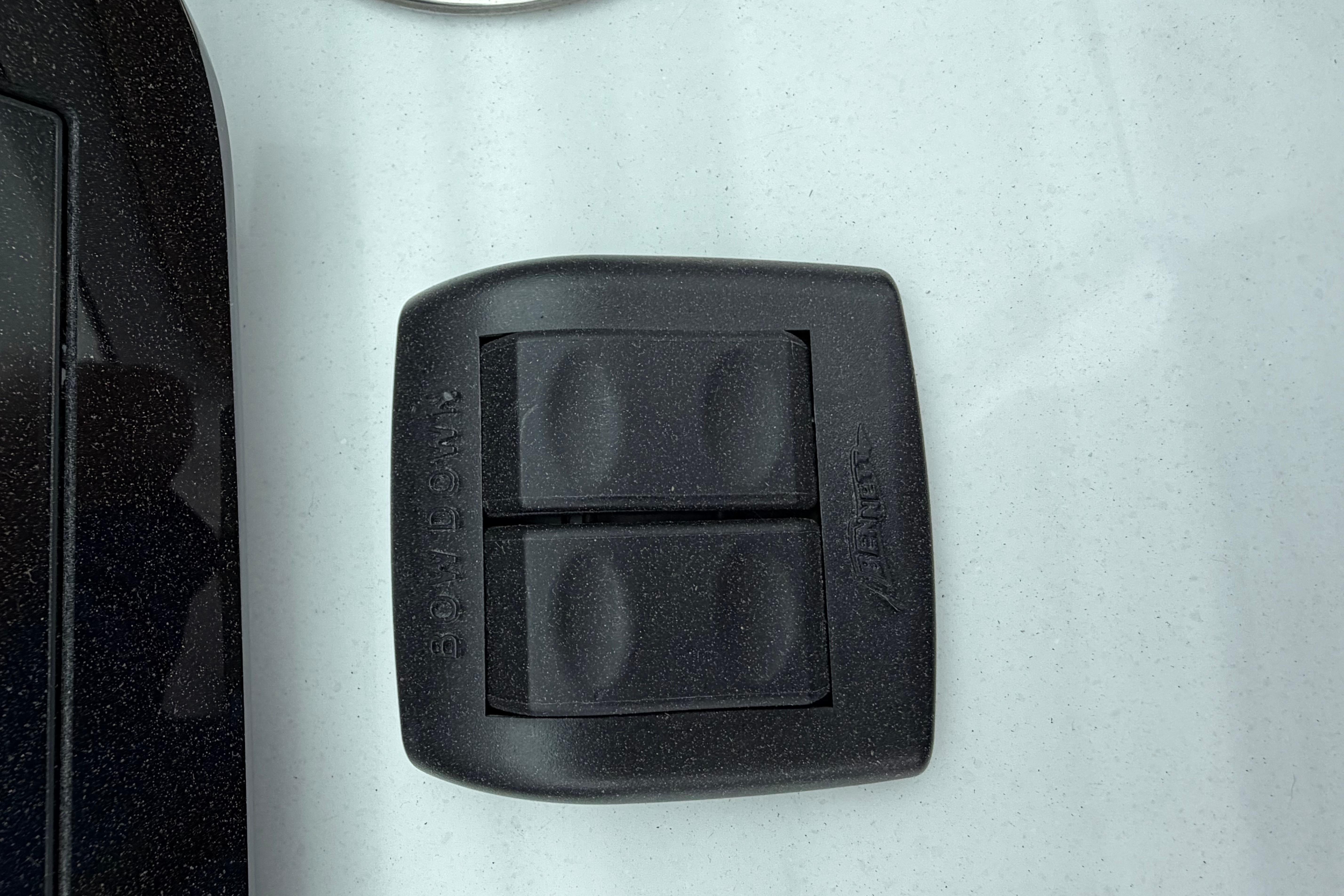 2026 Regal LS9 Surf boat control panel with dual switches.