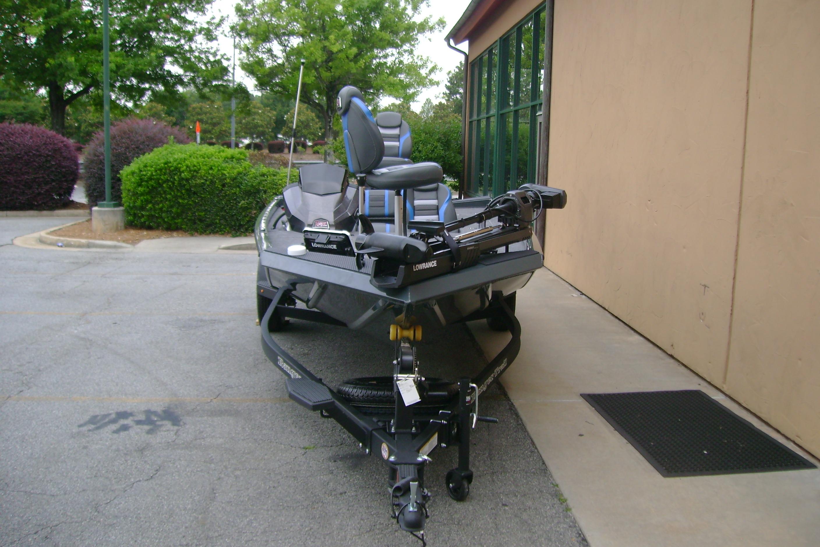 2026 Ranger RT178C boat parked outdoors near a building.
