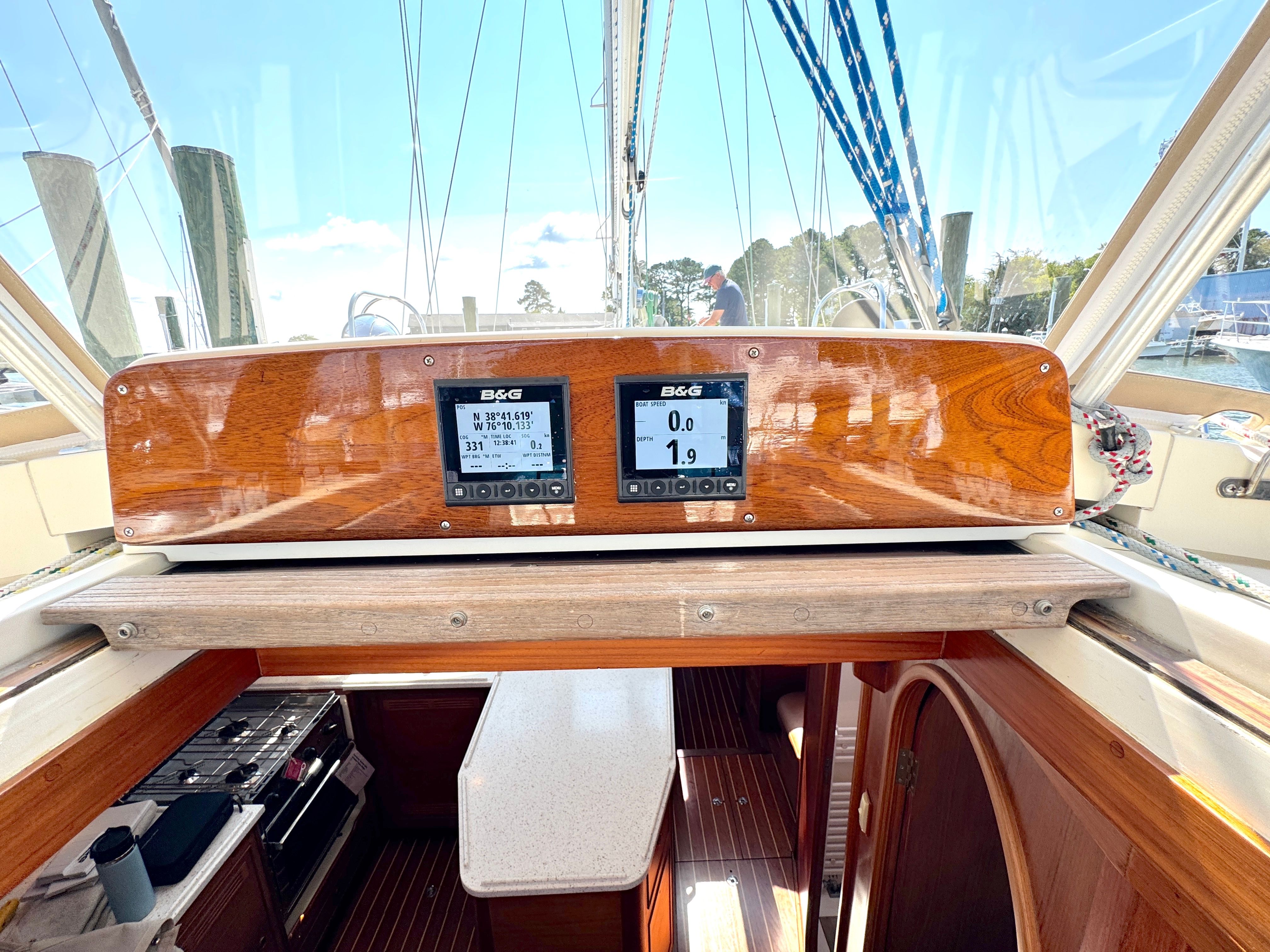 1999 Bowman 48 Aft Cockpit - 43