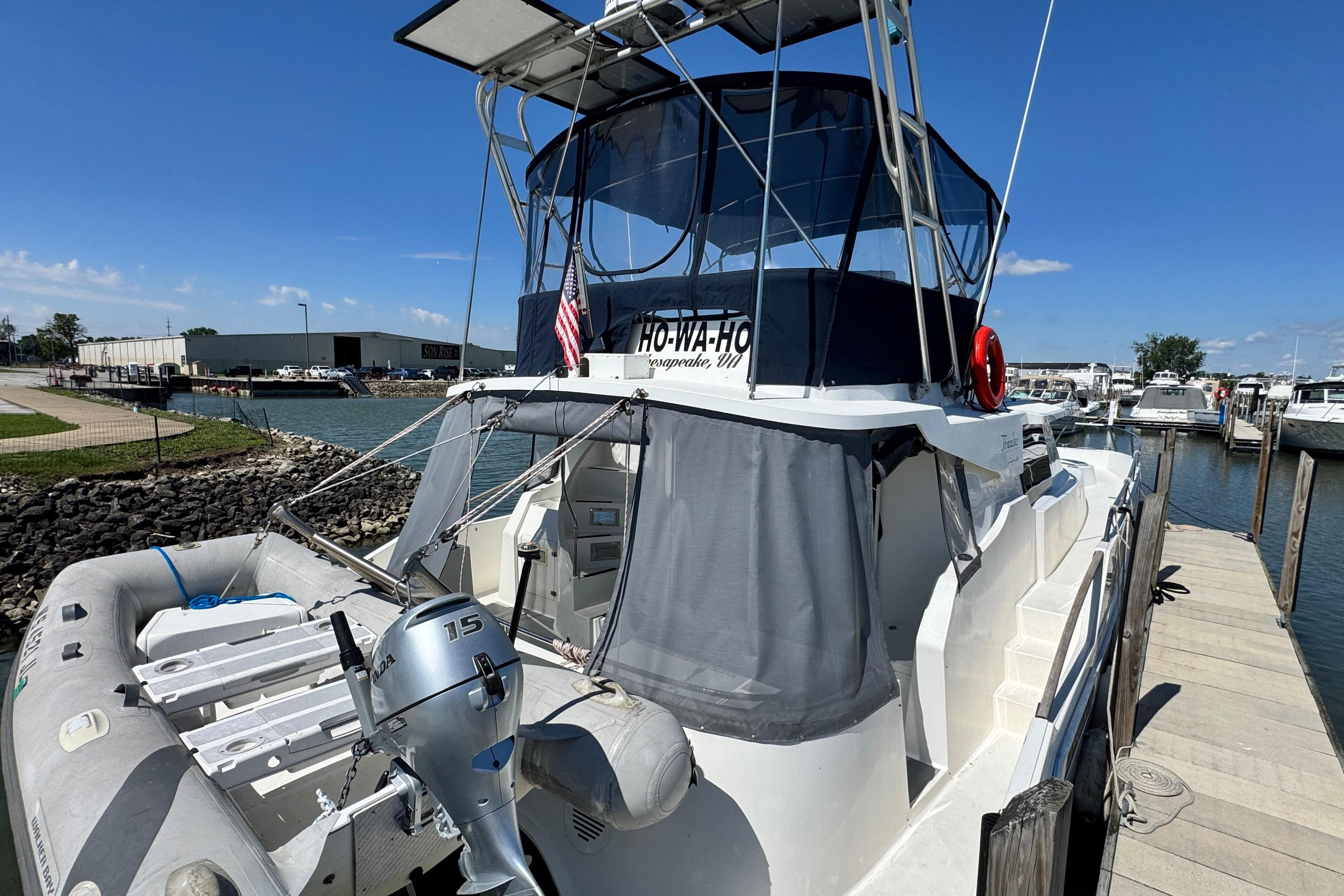 Stern View with Tender