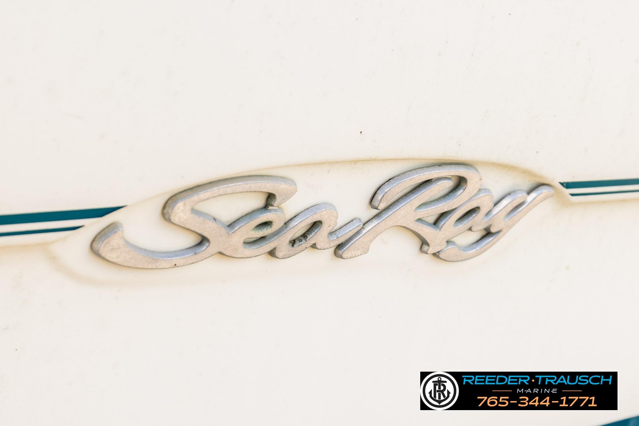 1996 Sea Ray 210 Bow Rider logo on a white background with dealership contact.
