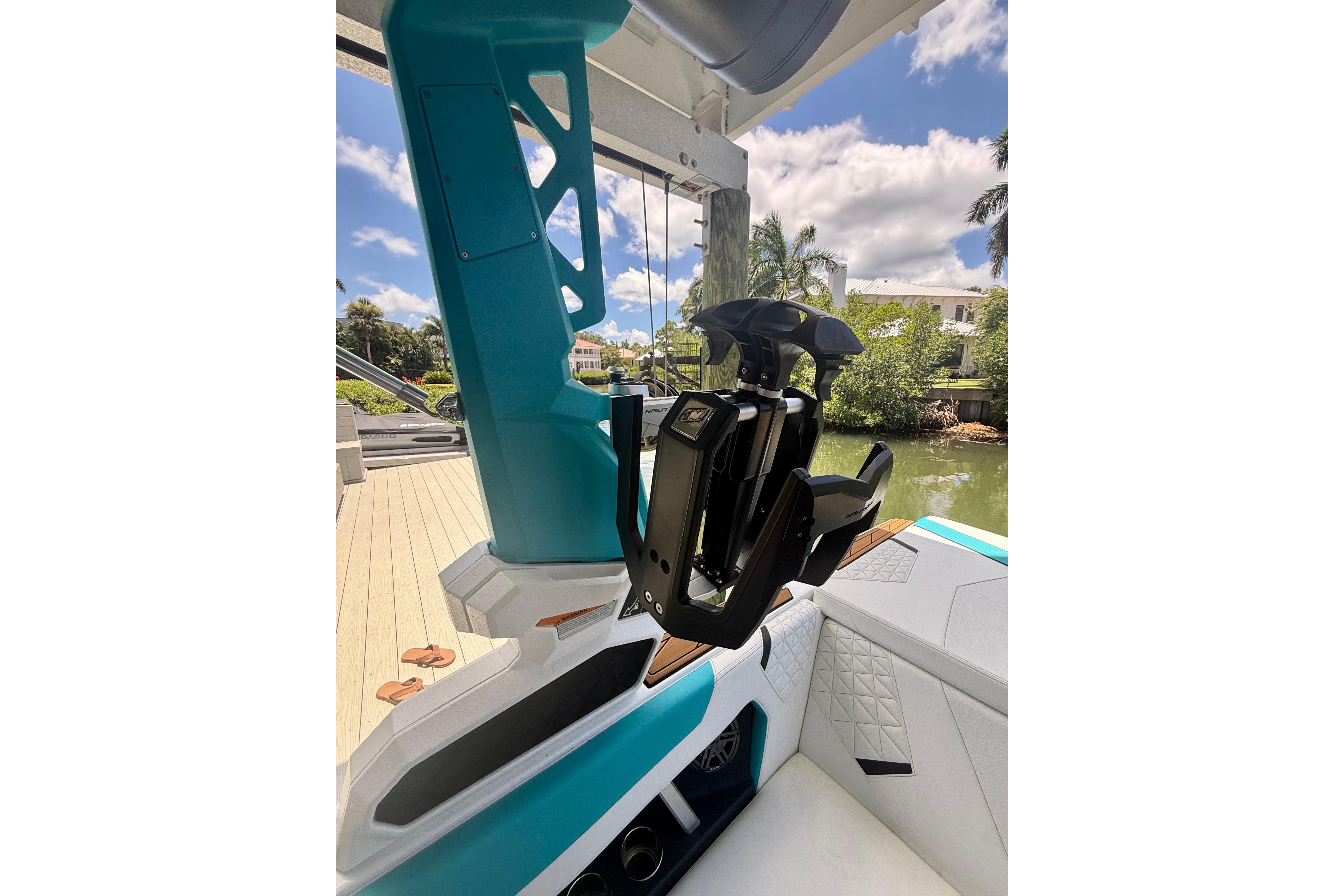2024 Nautique Super Air Nautique GS20 interior with sleek design and advanced features.
