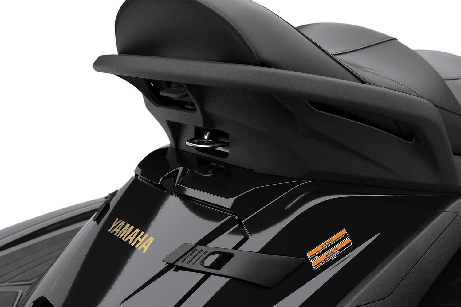 Manufacturer Provided Image: 2026 Yamaha WaveRunner FX Limited SVHO, sleek black design, rear seat view.