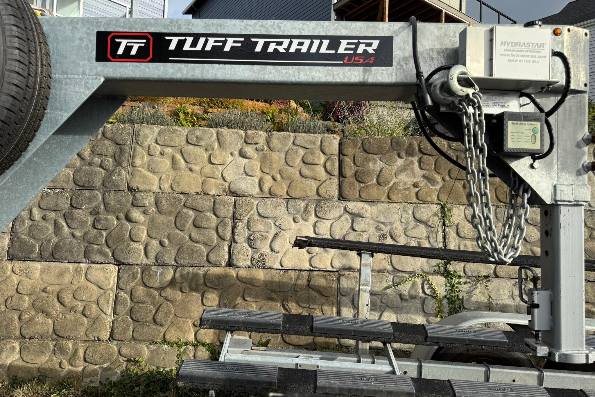 Tuff Trailer USA with Hydrastar brake system, suitable for SeaPiper 35, 2020 model.