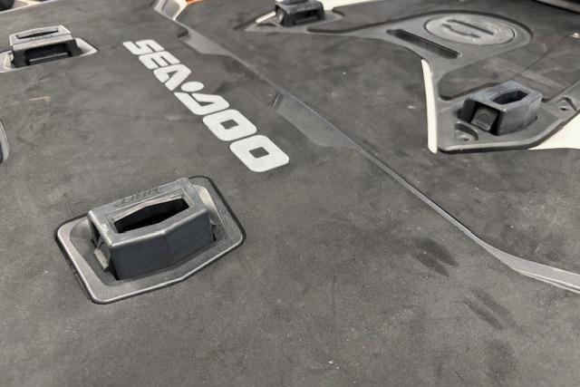 2020 Sea-Doo FISH PRO deck with logo and mounting points.