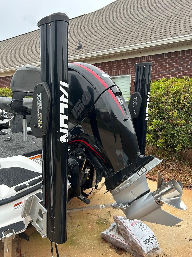 2020 Nitro Z18 with a powerful outboard motor and Talon anchors, ideal for fishing trips.