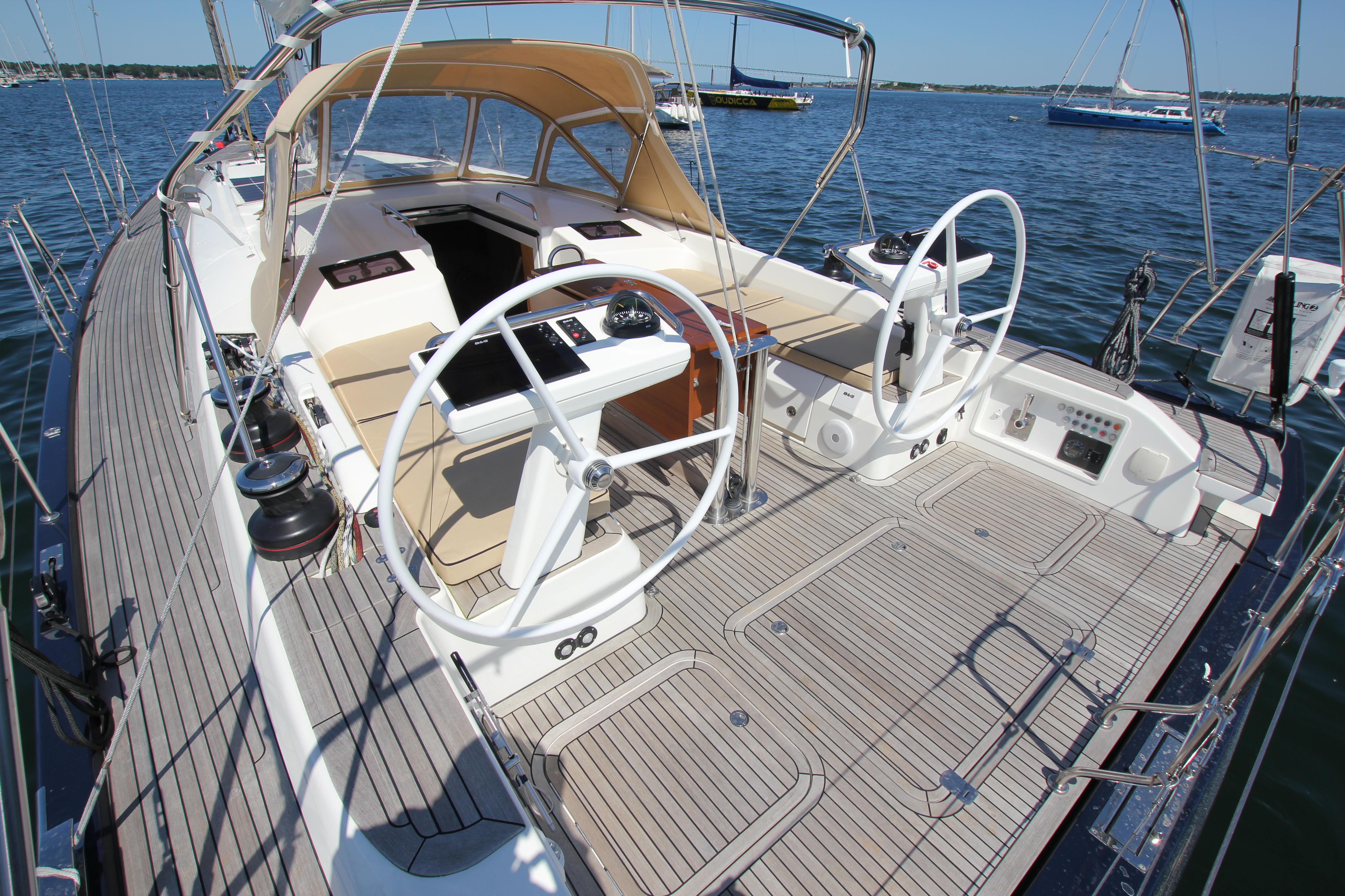 Cockpit from aft P