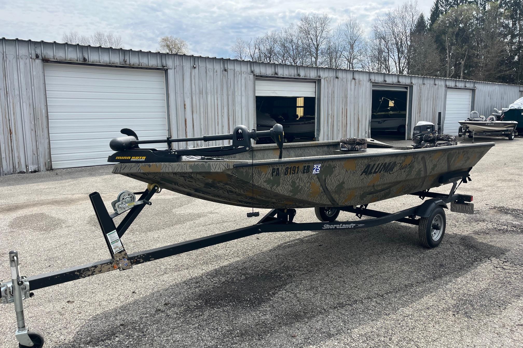 2022 Alumacraft 1650 All Weld MV Tiller