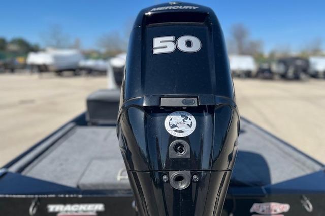 2026 Tracker Bass Tracker Classic XL with Mercury 50 engine, parked outdoors.