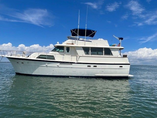 1984 Hatteras 53 Extended Deckhouse Motor Yacht