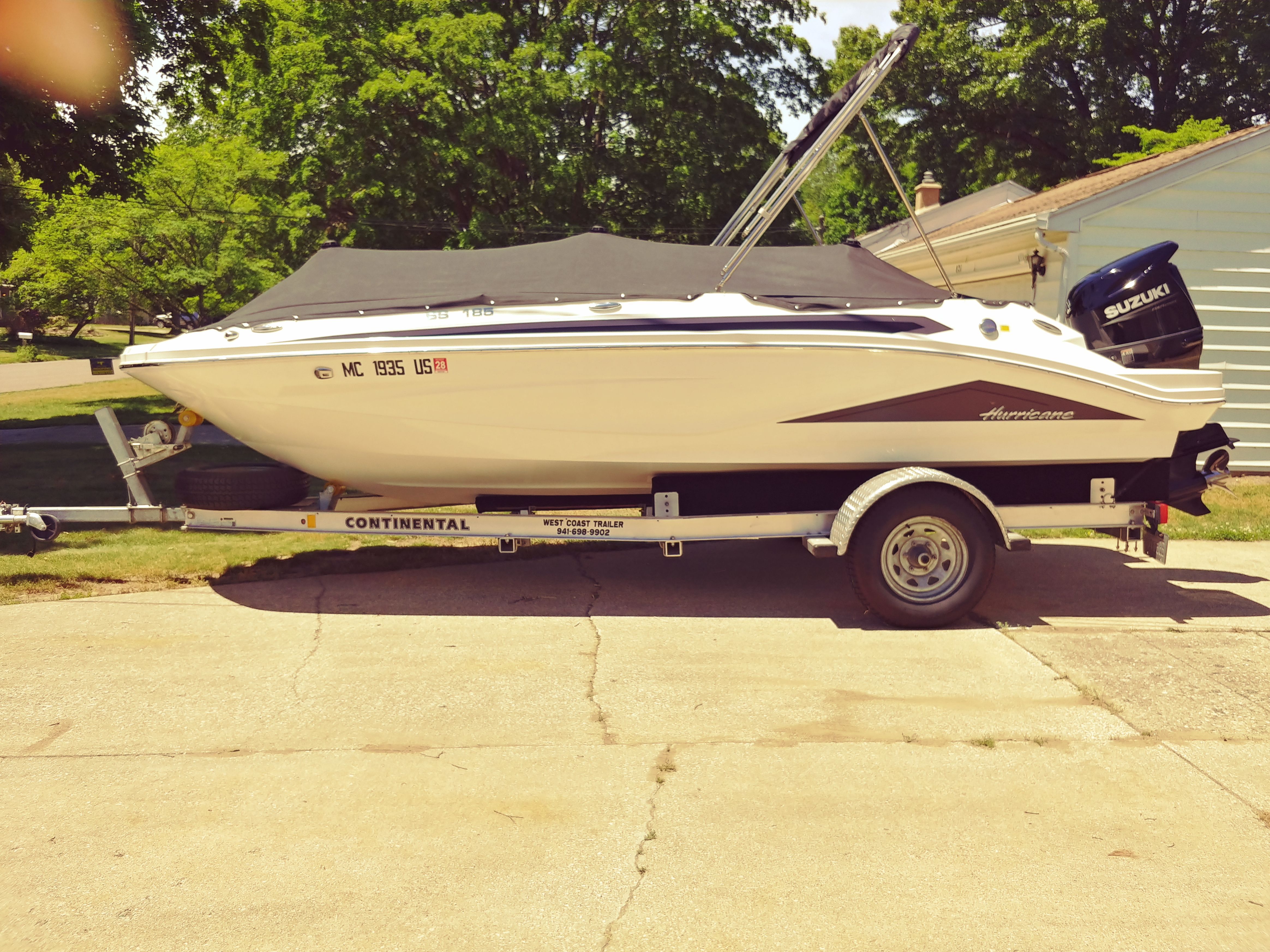 2022 Hurricane SS185 OB - 2