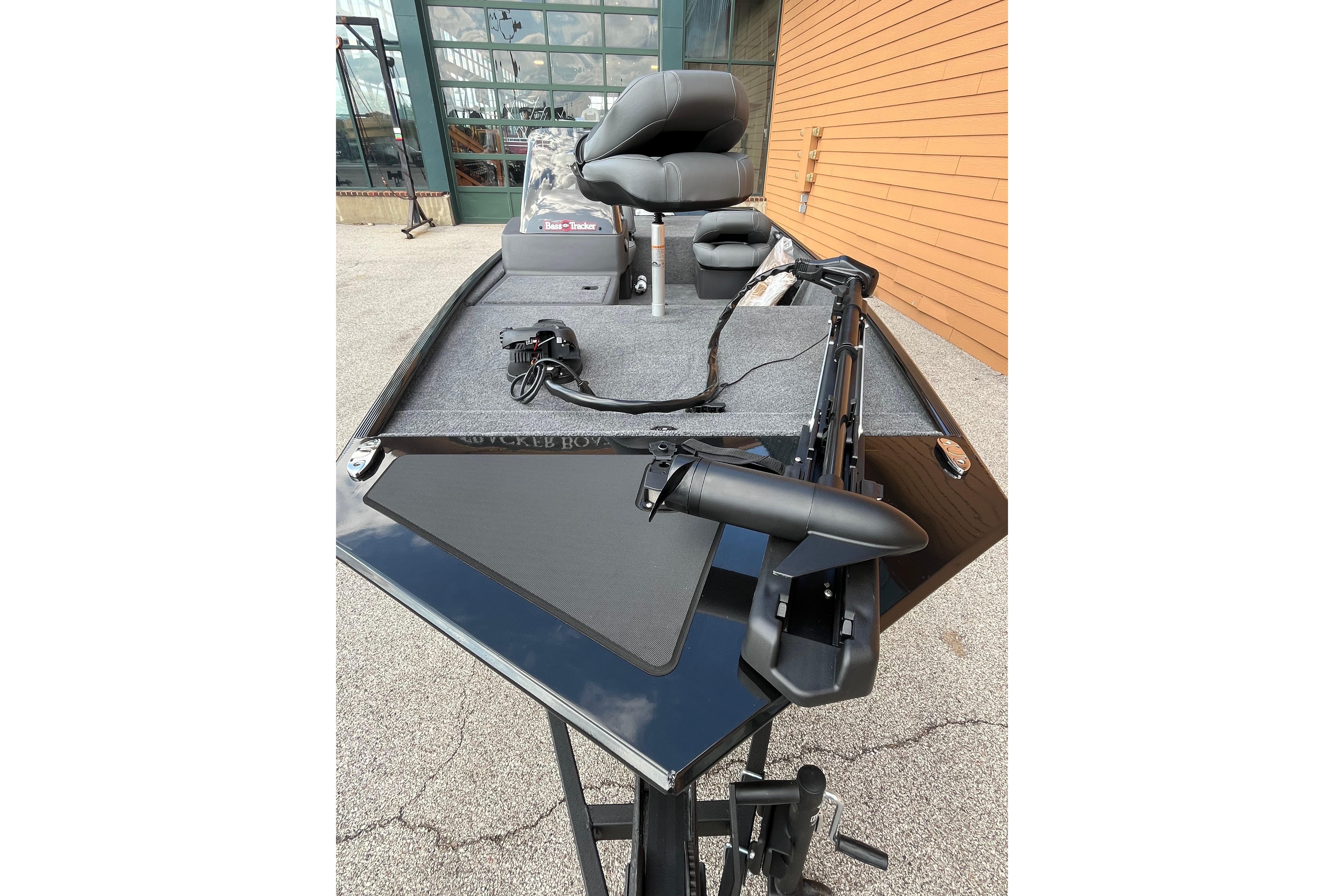 2026 Tracker Bass Tracker Classic XL boat with seating and fishing equipment.