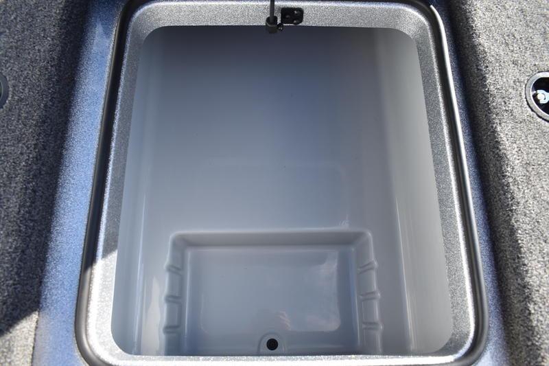 2026 Triton 179 TrX storage compartment, spacious and durable design.