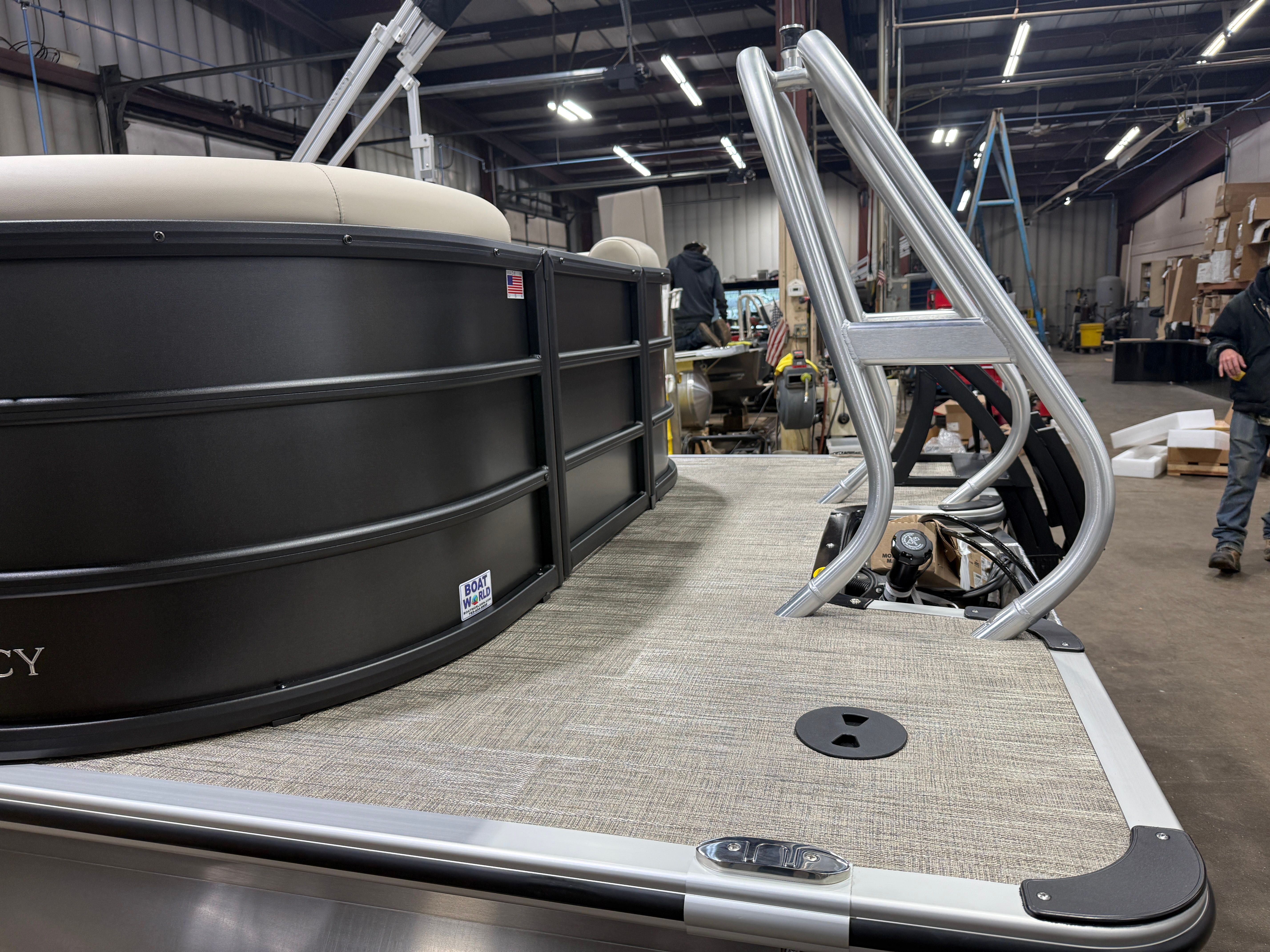 2026 Bentley Pontoons Legacy 223 Navigator Quad Lounge Tritoon & Honda 4-Stroke EFI - 49