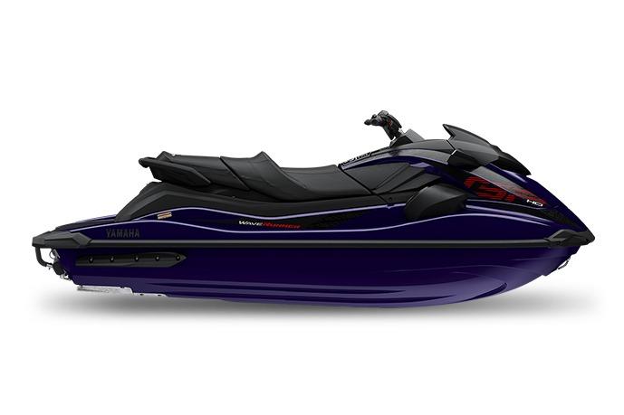 Manufacturer Provided Image: 2026 Yamaha WaveRunner GP HO, sleek design, side view, dark blue color.