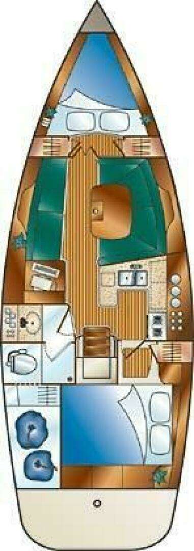 2002 Hunter 356 - Image 44