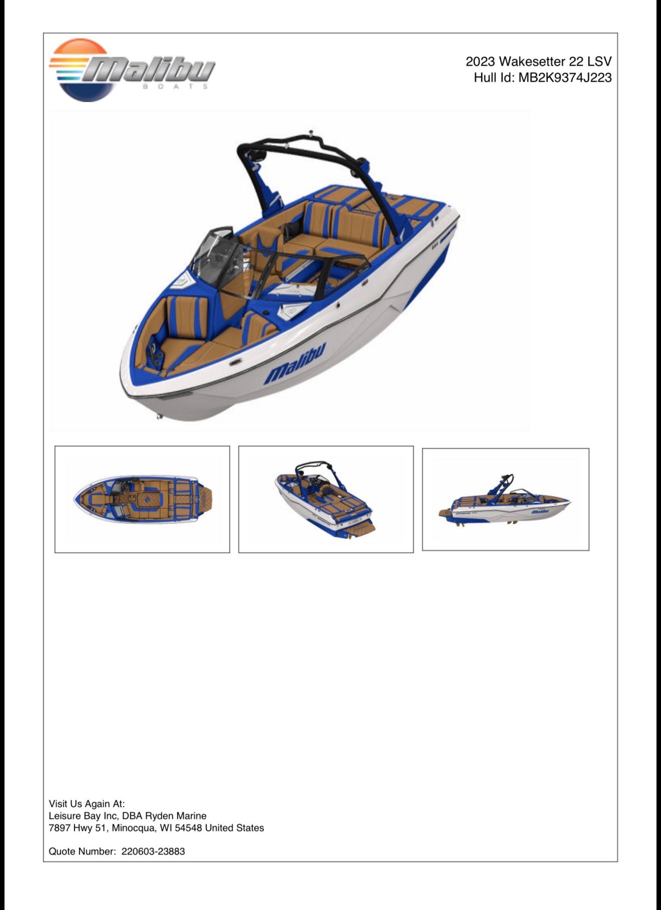 2023 Malibu Wakesetter 22 LSV - 12