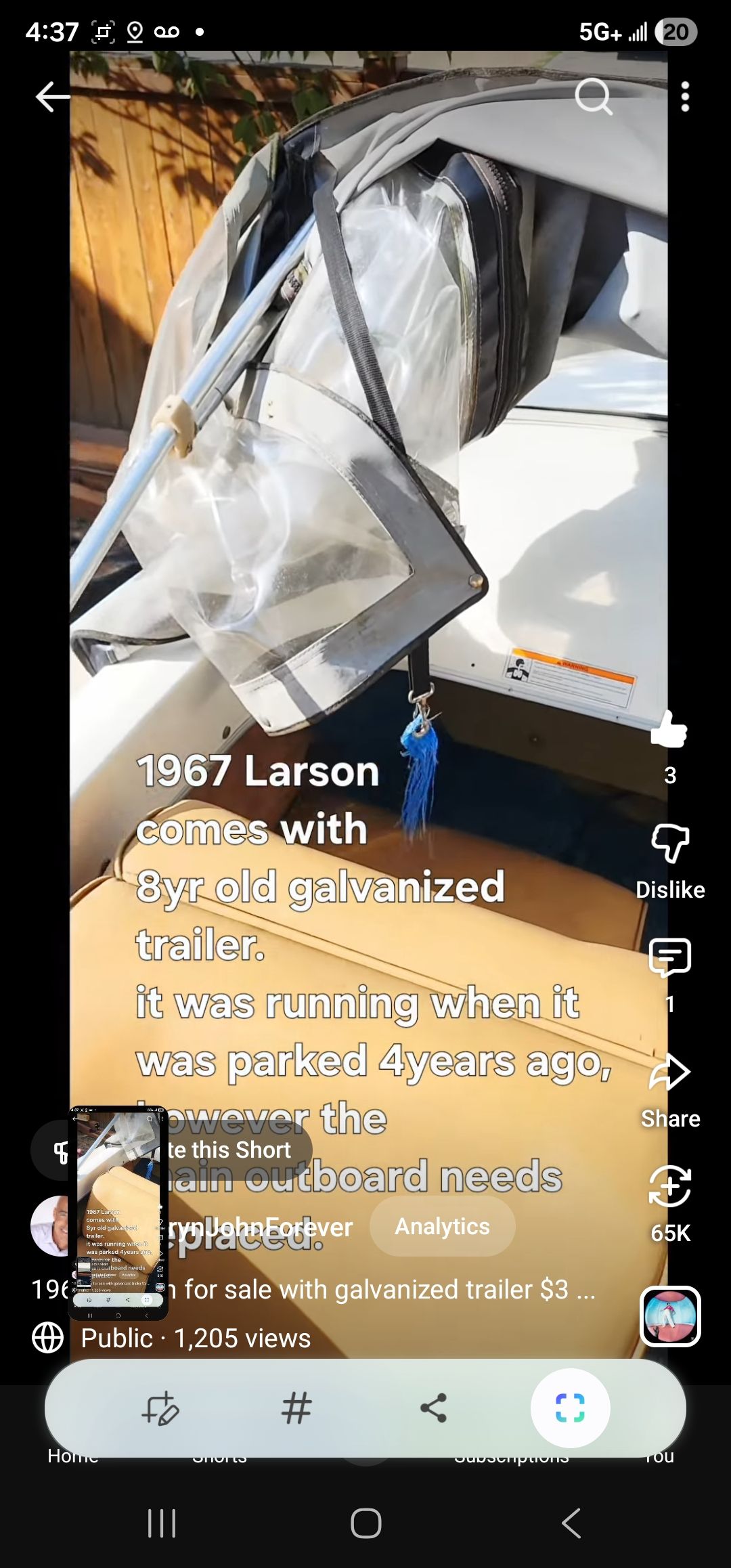 1967 Larson All American 166 - 8