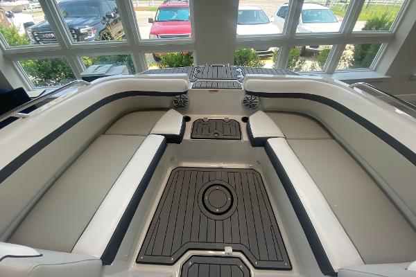 2024 Starcraft SVX 190 boat interior with spacious seating and modern design.