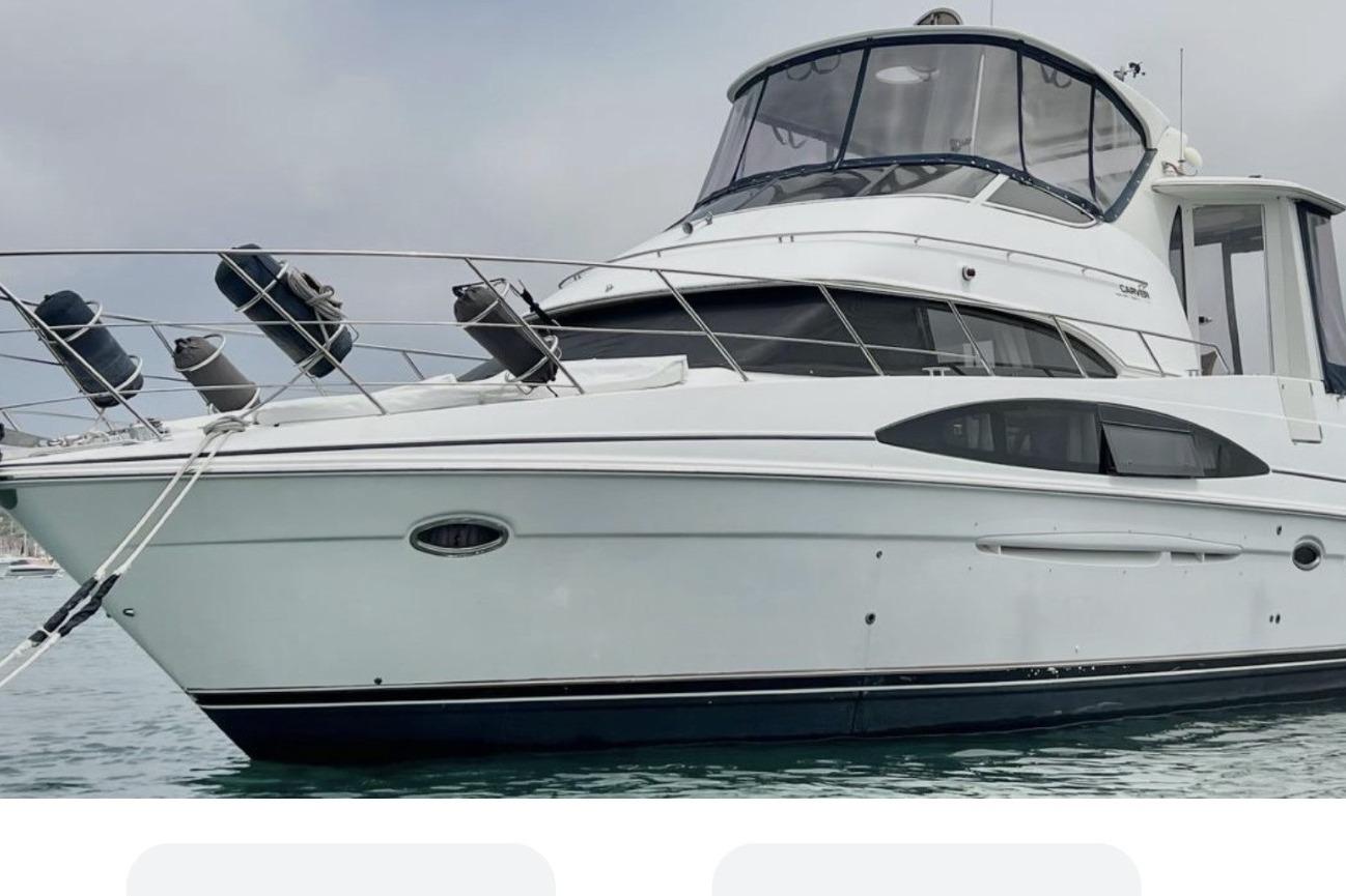2001 Carver 444 Cockpit Motor Yacht